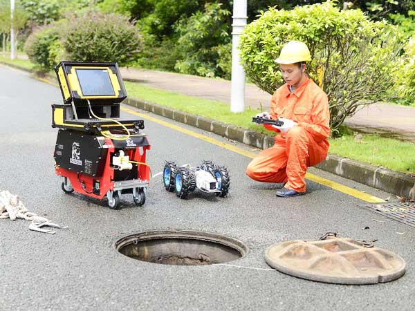 越秀管道机器人检测
