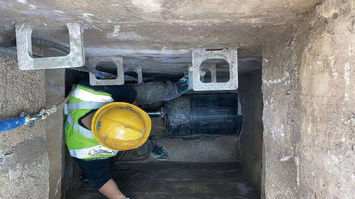 越秀HDPE短管内衬法